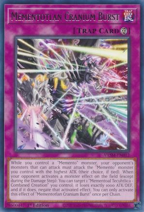 Image of Mementotlan Cranium Burst (VASM-EN012) - Valiant Smashers 1st Edition