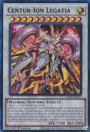 Image of Centur-Ion Legatia (VASM-EN019) - Valiant Smashers 1st Edition