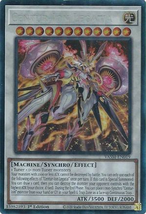 Image of Centur-Ion Legatia (CR) (VASM-EN019) - Valiant Smashers 1st Edition