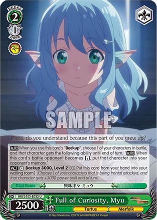 Image of Full of Curiosity, Myu (ARI/S103-E032 U) - Arifureta: From Commonplace to World's Strongest