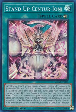 Image of Stand Up Centur-Ion! (VASM-EN020) - Valiant Smashers 1st Edition
