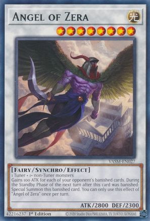 Image of Angel of Zera (VASM-EN027) - Valiant Smashers 1st Edition