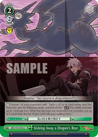 Image of Kicking Away a Dragon's Rear (ARI/S103-E042 U) - Arifureta: From Commonplace to World's Strongest