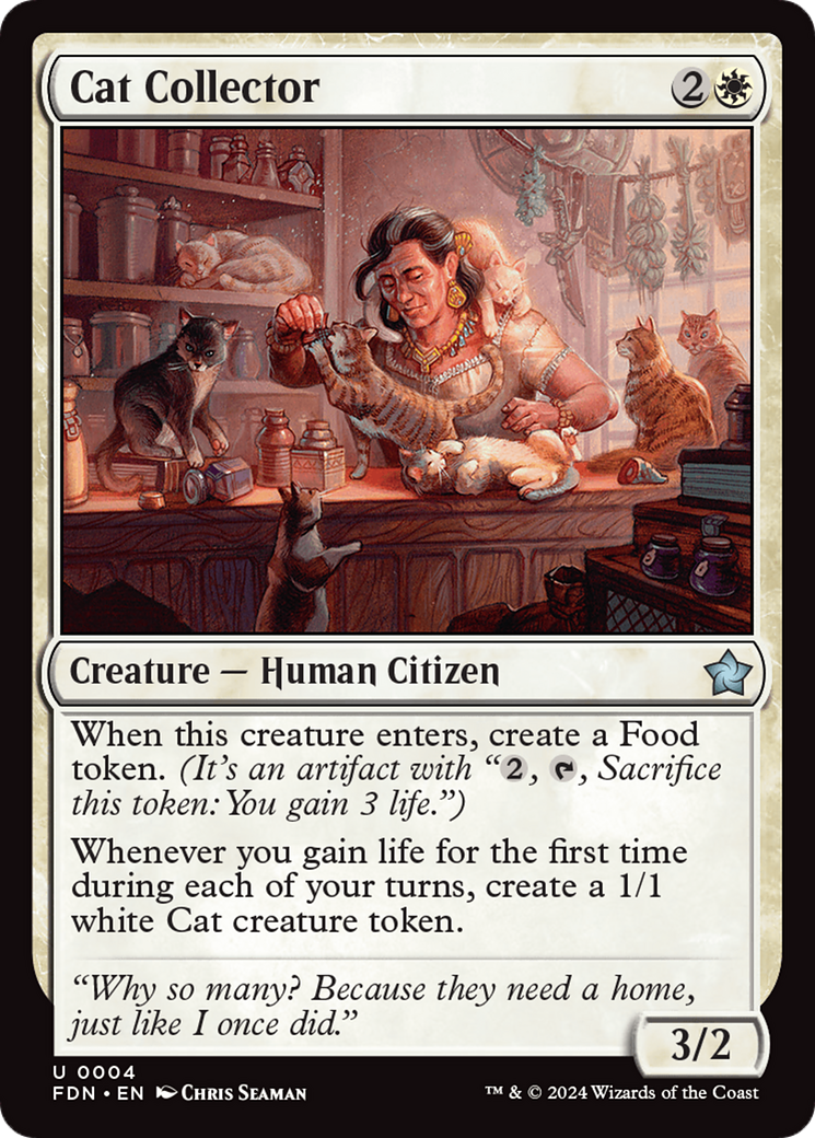 Image of Cat Collector (FDN-004) - Foundations