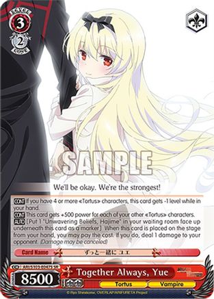 Image of Together Always, Yue (SR) (ARI/S103-E047S SR) - Arifureta: From Commonplace to World's Strongest