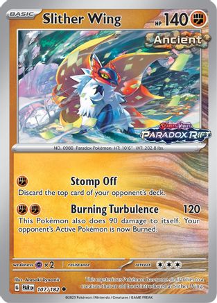 Image of Slither Wing 107/182  - Reverse Holofoil Miscellaneous Cards & Products - Promo