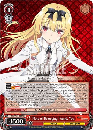 Image of Place of Belonging Found, Yue (ARI/S103-E051 R) - Arifureta: From Commonplace to World's Strongest