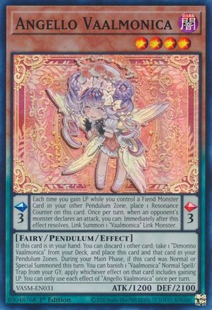 Image of Angello Vaalmonica (VASM-EN031) - Valiant Smashers 1st Edition