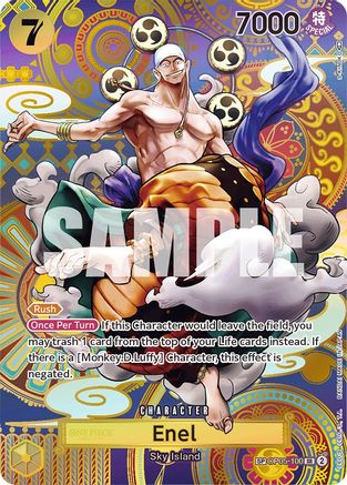 Image of Enel (100) (SP) (OP05-100) - Awakening of the New Era Foil