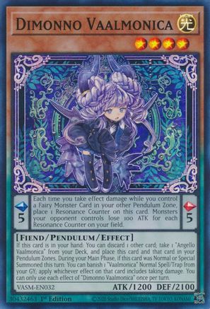 Image of Dimonno Vaalmonica (VASM-EN032) - Valiant Smashers 1st Edition