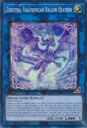 Image of Zebufera, Vaalmonican Hallow Heathen (VASM-EN034) - Valiant Smashers 1st Edition