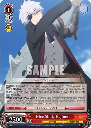 Image of Nice Shot, Hajime (ARI/S103-E057 U) - Arifureta: From Commonplace to World's Strongest