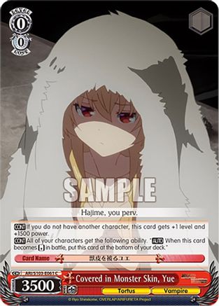 Image of Covered in Monster Skin, Yue (ARI/S103-E061 C) - Arifureta: From Commonplace to World's Strongest