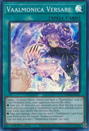 Image of Vaalmonica Versare (VASM-EN037) - Valiant Smashers 1st Edition