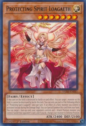 Image of Protecting Spirit Loagaeth (VASM-EN041) - Valiant Smashers 1st Edition