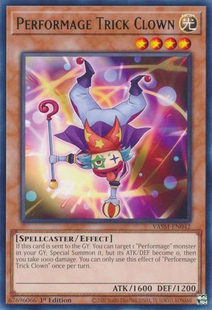 Image of Performage Trick Clown (VASM-EN042) - Valiant Smashers 1st Edition