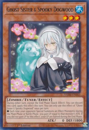 Image of Ghost Sister & Spooky Dogwood (VASM-EN043) - Valiant Smashers 1st Edition