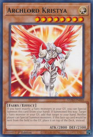 Image of Archlord Kristya (VASM-EN048) - Valiant Smashers 1st Edition