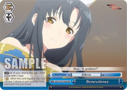 Image of Benevolence (RRR) (ARI/S103-E100R RRR) - Arifureta: From Commonplace to World's Strongest