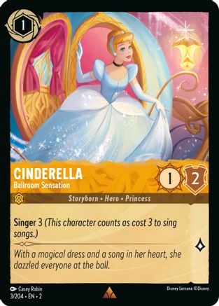 Image of Cinderella - Ballroom Sensation (3/204) - Rise of the Floodborn Cold Foil