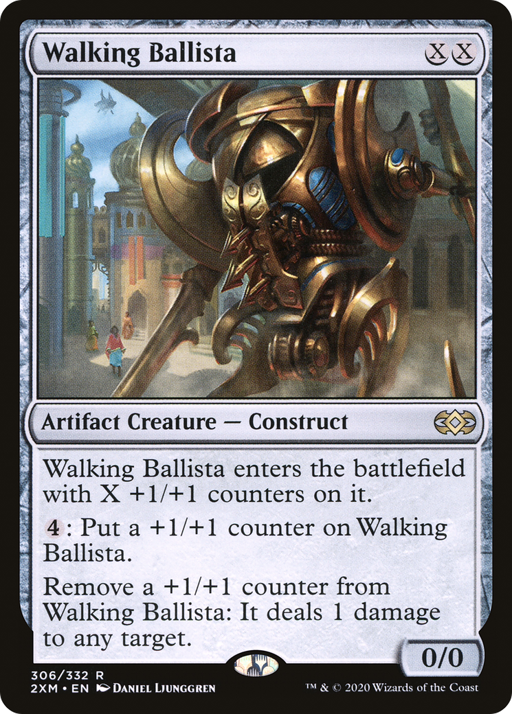 Image of Walking Ballista (2XM-306) - Double Masters Foil