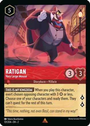 Image of Ratigan - Very Large Mouse (121/204) - Rise of the Floodborn