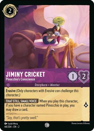 Image of Jiminy Cricket - Pinocchio's Conscience (44/204) - Rise of the Floodborn