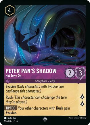 Image of Peter Pan's Shadow - Not Sewn On (55/204) - Rise of the Floodborn