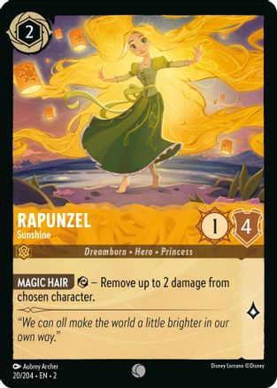 Image of Rapunzel - Sunshine (20/204) - Rise of the Floodborn