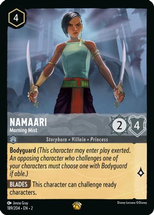 Image of Namaari - Morning Mist (189/204) - Rise of the Floodborn Cold Foil