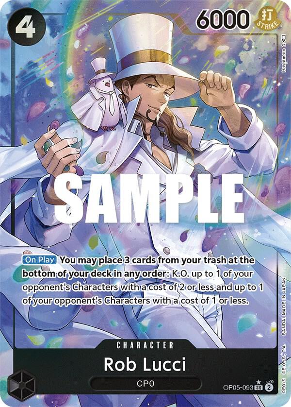 Rob Lucci (093) (Alternate Art) - Awakening of the New Era (OP05)