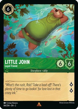 Image of Little John - Loyal Friend (84/204) - Rise of the Floodborn Cold Foil