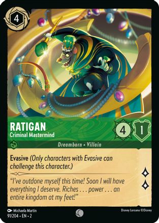 Image of Ratigan - Criminal Mastermind (91/204) - Rise of the Floodborn