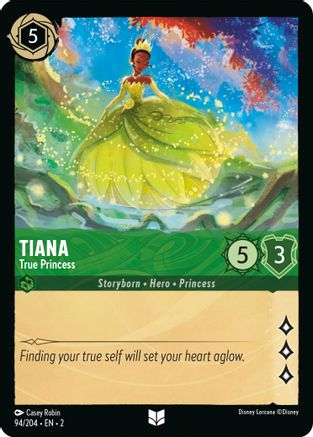 Image of Tiana - True Princess (94/204) - Rise of the Floodborn Cold Foil