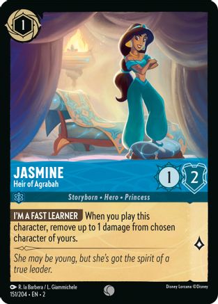 Image of Jasmine - Heir of Agrabah (151/204) - Rise of the Floodborn