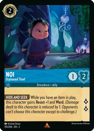 Image of Noi - Orphaned Thief (155/204) - Rise of the Floodborn Cold Foil