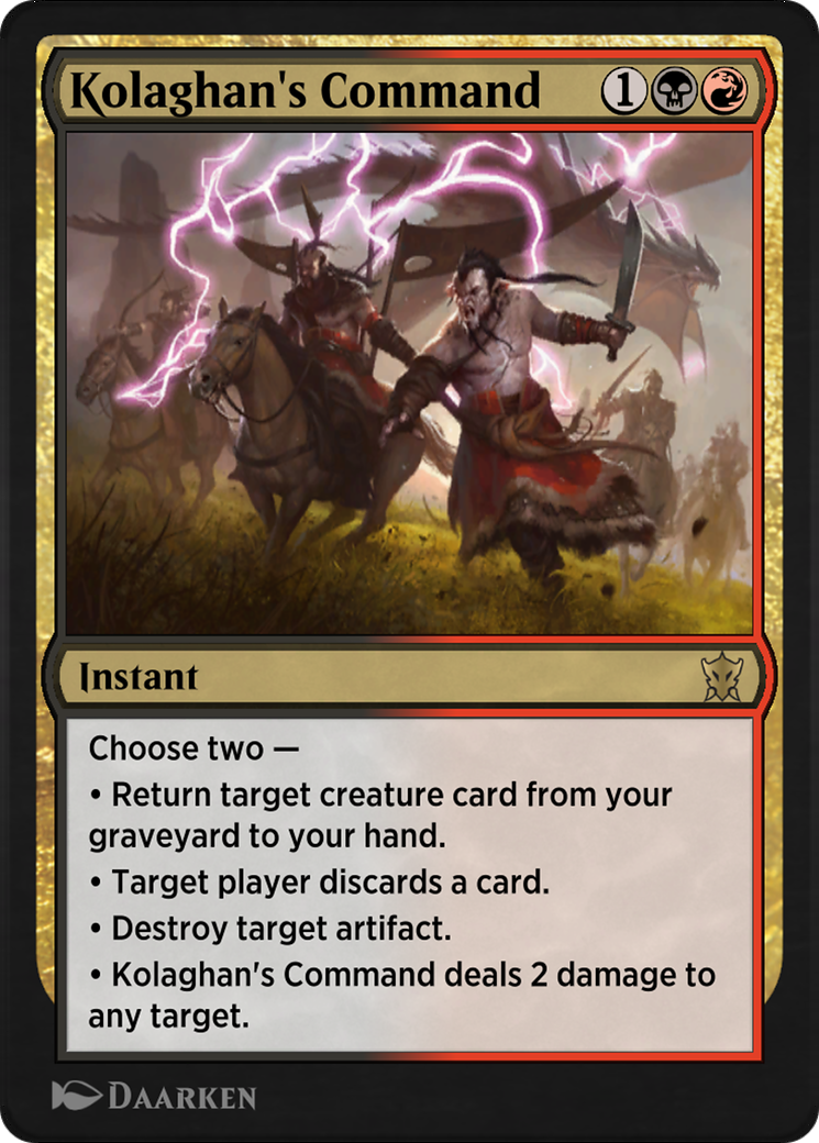 Image of Kolaghan's Command (HA5-020) - Historic Anthology 5