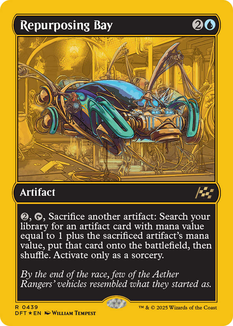 Image of Repurposing Bay (First-Place Foil) (DFT-439) - Aetherdrift Foil