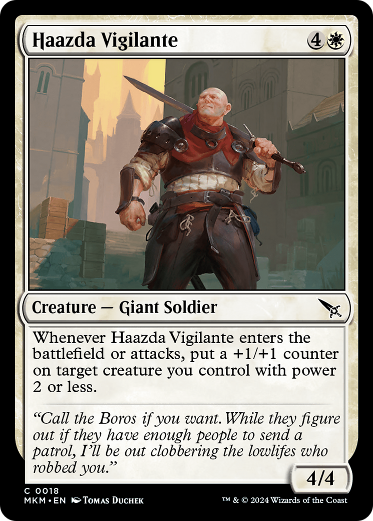 Image of Haazda Vigilante (MKM-018) - Murders at Karlov Manor