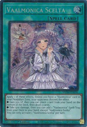 Image of Vaalmonica Scelta (CR) (VASM-EN036) - Valiant Smashers 1st Edition