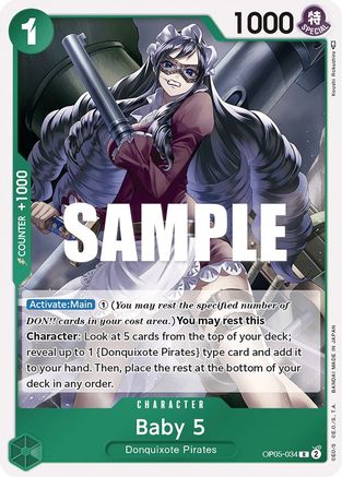 Image of Baby 5 (034) (OP05-034) - Awakening of the New Era Foil