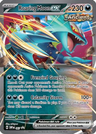 Image of Roaring Moon ex 067  - Holofoil SV Scarlet & Violet Promo Cards - Promo