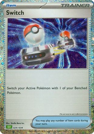 Image of Switch (CLV) 029/034  - Holofoil Trading Card Game Classic - Classic Collection