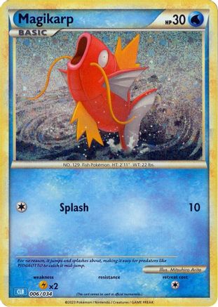 Image of Magikarp 006/034  - Holofoil Trading Card Game Classic - Classic Collection