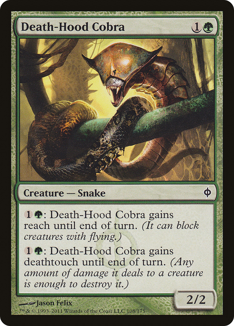 Image of Death-Hood Cobra (NPH-108) - New Phyrexia