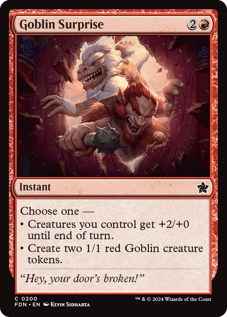 Image of Goblin Surprise (FDN-200) - Foundations