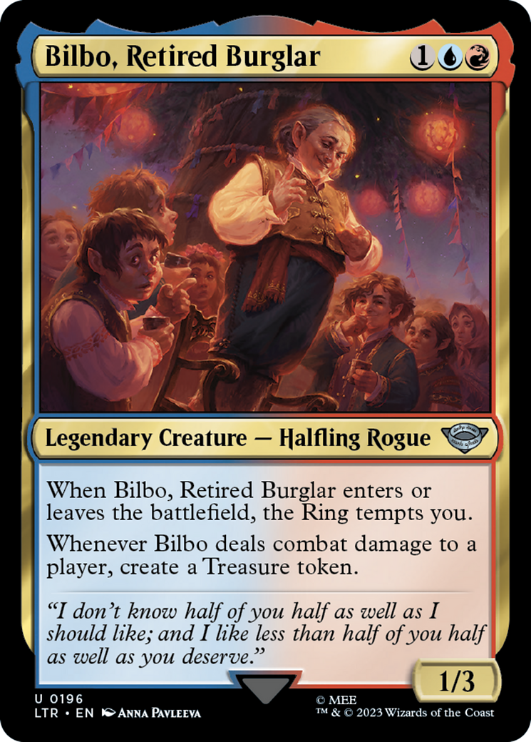 Image of Bilbo, Retired Burglar (LTR-196) - The Lord of the Rings: Tales of Middle-earth