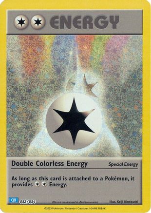 Image of Double Colorless Energy (CLB) 032/034  - Holofoil Trading Card Game Classic - Classic Collection