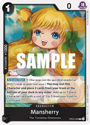 Image of Mansherry (OP05-088) - Awakening of the New Era Foil