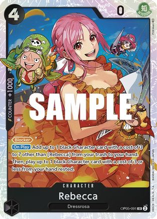 Image of Rebecca (OP05-091) - Awakening of the New Era Foil